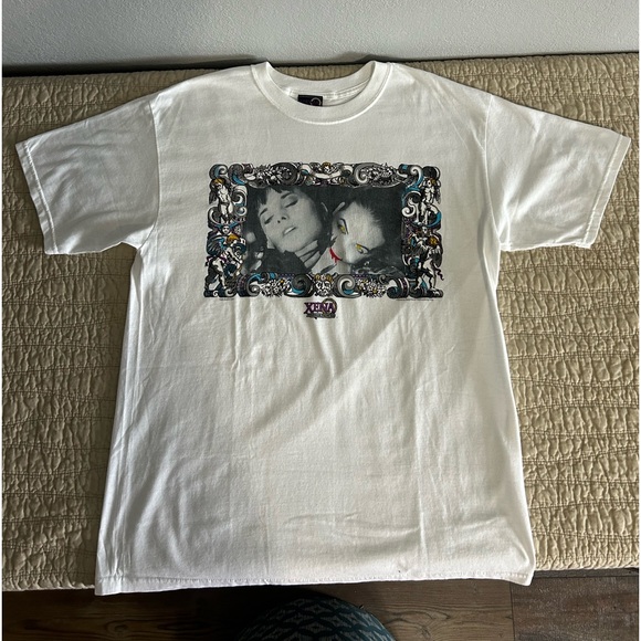 Vintage Xena Warrior Princess Girls Just Wanna Have Fun Vampire T-Shirt Men's XL - Picture 2 of 11